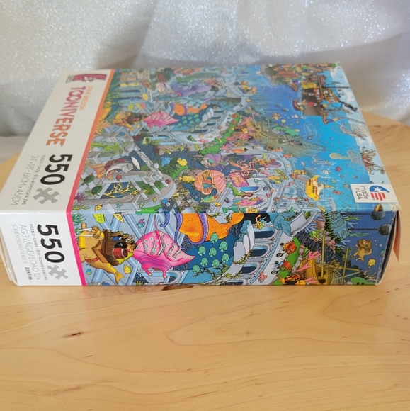 Atlantis (Tooniverse) Steve Skelton 550 Pieces Ocean Fish Ships All Ages - Picture 4 of 14